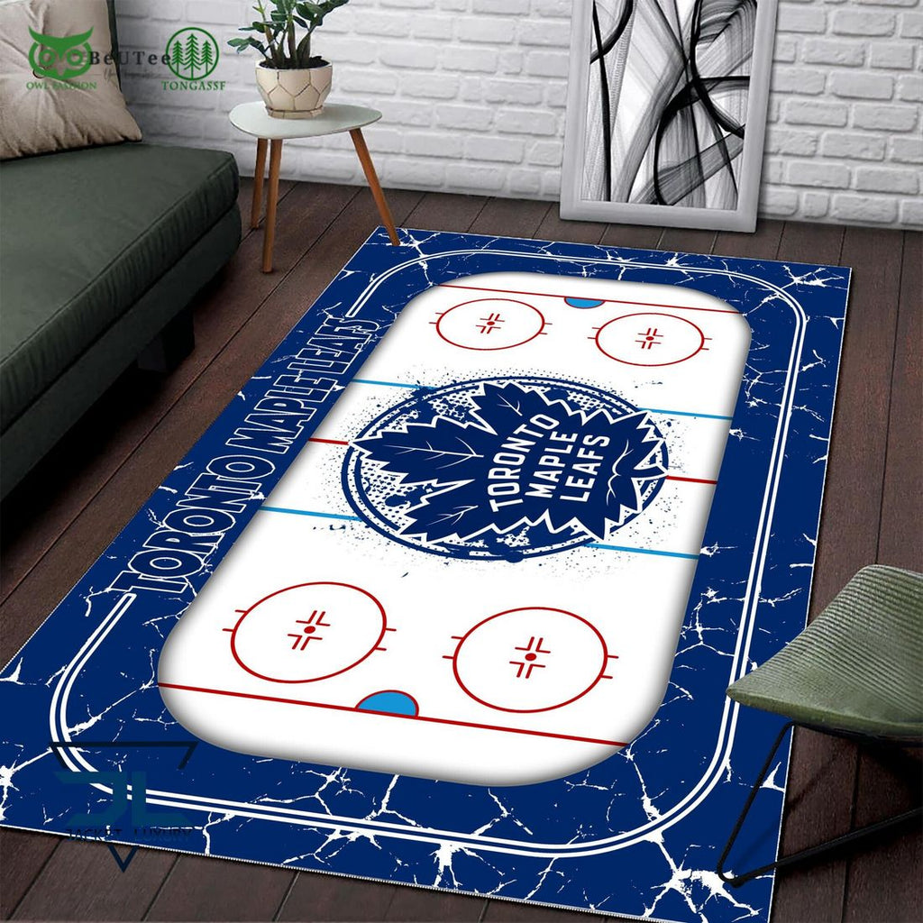 Toronto Maple Leafs NHL Hockey Team Carpet Rug
