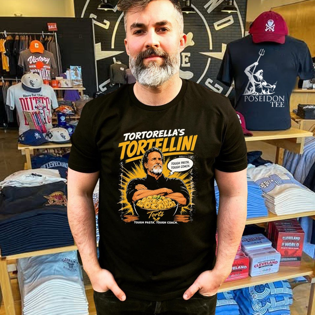 Tortoella’s Tortillini Tough Pasta Tough Coach T-shirt