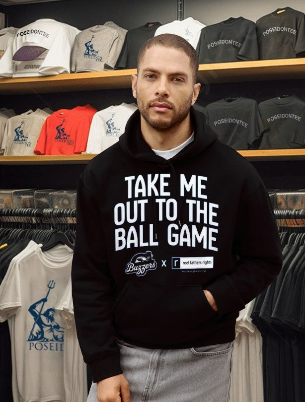 Tower Buzzers x Reel Fathers Rights Take Me Out To The Ball Game T-shirt