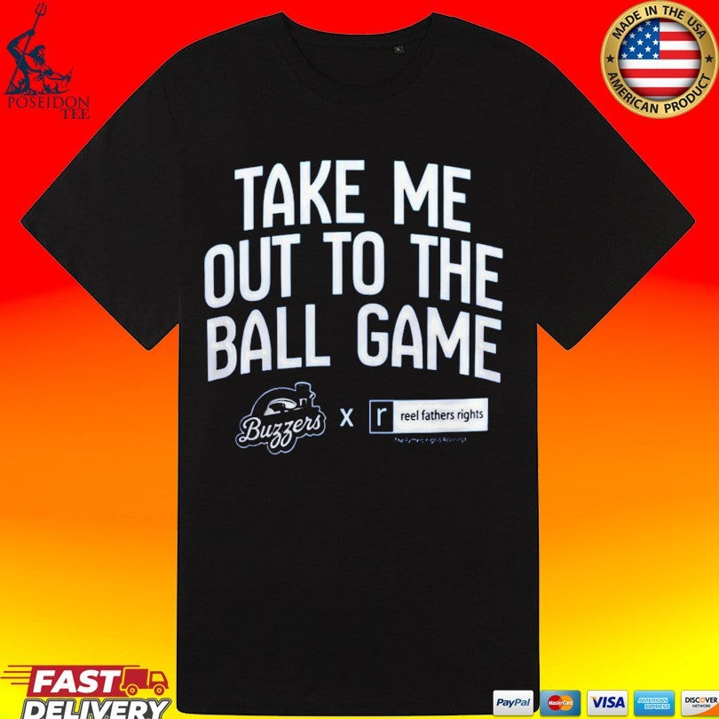 Tower Buzzers x Reel Fathers Rights Take Me Out To The Ball Game T-shirt
