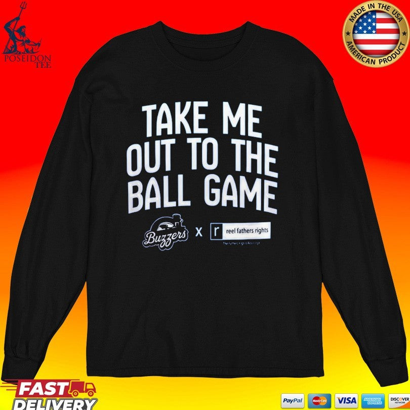 Tower Buzzers x Reel Fathers Rights Take Me Out To The Ball Game T-shirt
