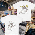 Travis Scott Cj X Spongebob Doodlebob T-shirt