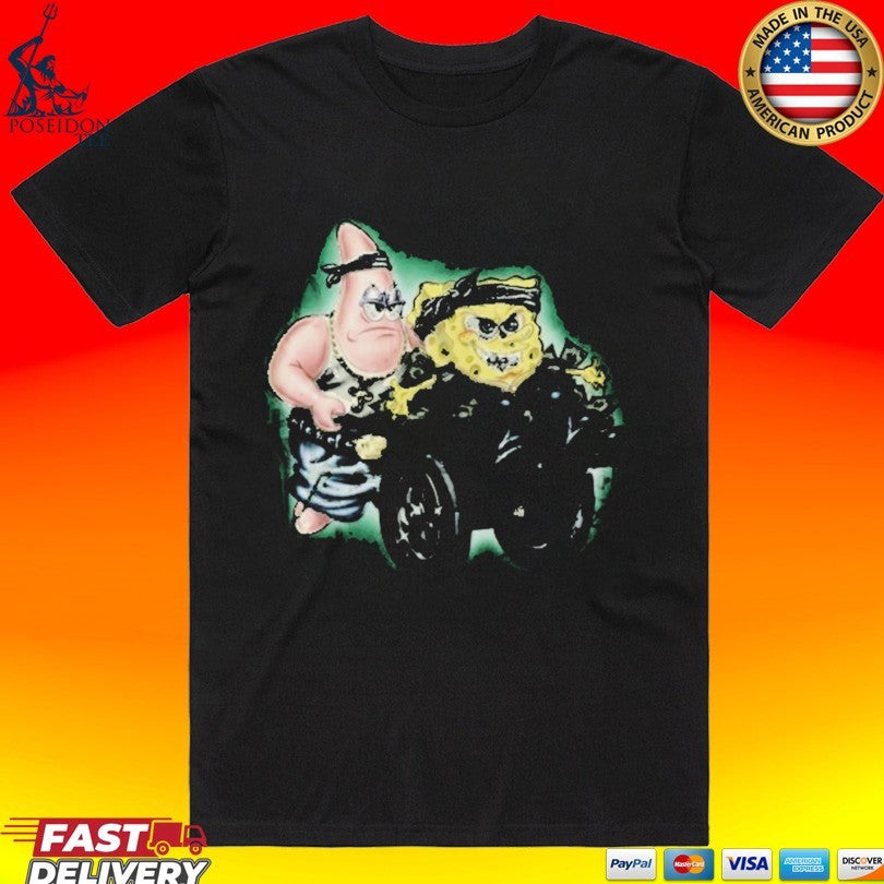 Travis Scott Cj X Spongebob Fancy Life T-shirt