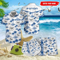 Trending Foton Brand Personalized Hawaiian Shirt Shorts
