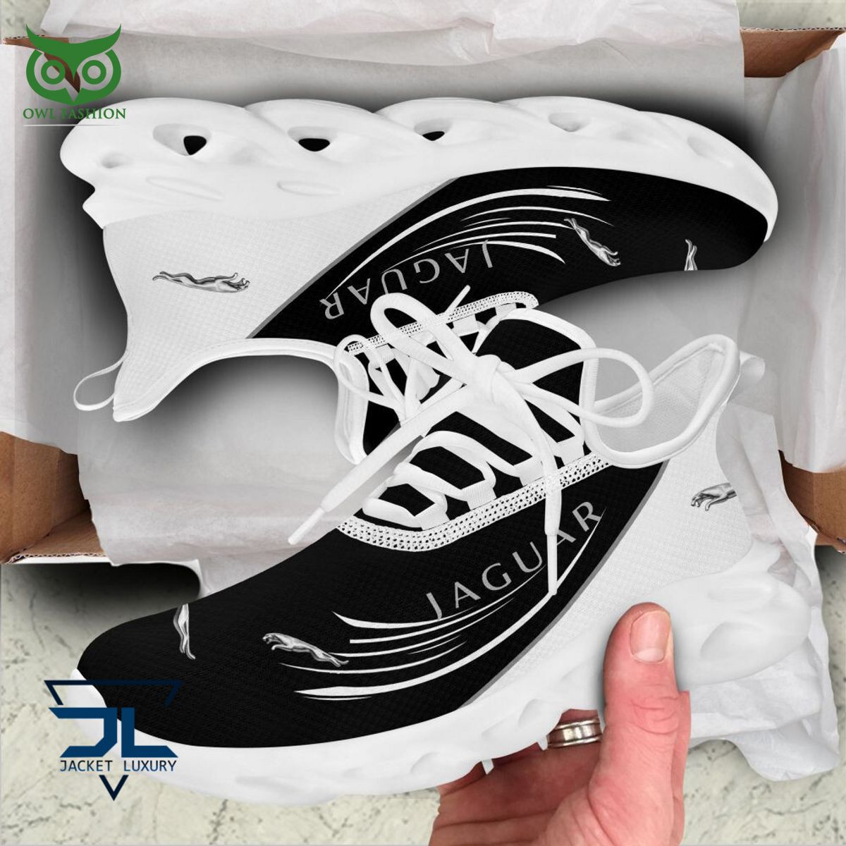 Trending Jaguar Luxury Car Brand Logo Max Soul Shoes