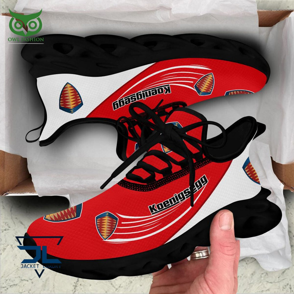 Trending Koenigsegg Luxury Car Brand Logo Max Soul Shoes