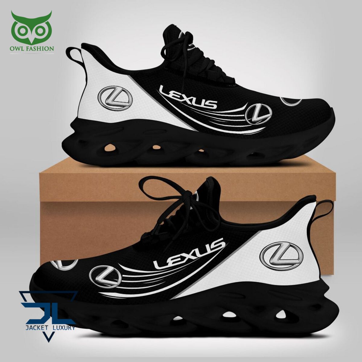 Trending Lexus Luxury Car Brand Logo Max Soul Shoes