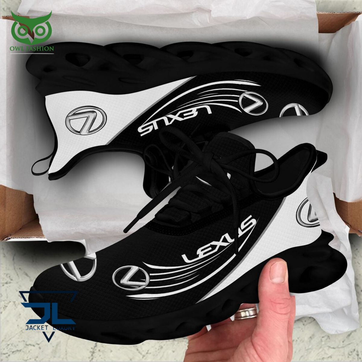 Trending Lexus Luxury Car Brand Logo Max Soul Shoes
