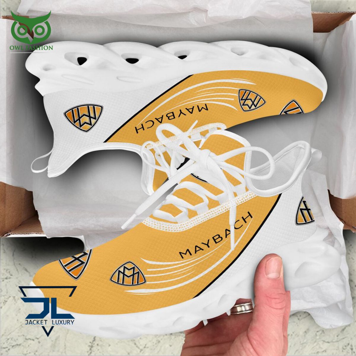 Trending Maybach Luxury Car Brand Logo Max Soul Shoes