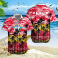 Trending MV Agusta Motorcycle Brand Hawaiian Shirt Short