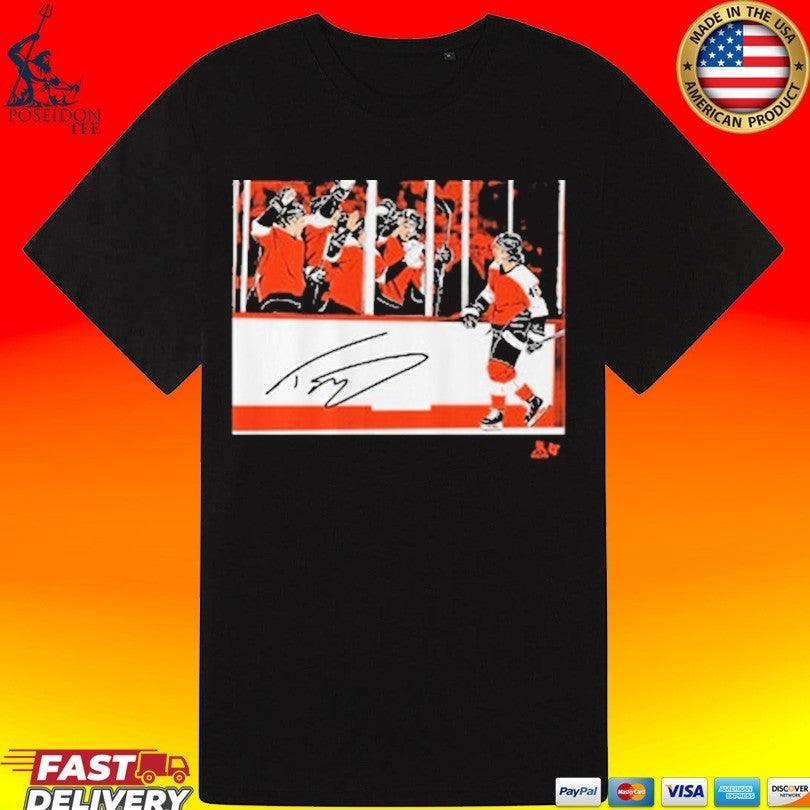Trevor Zegras Penalty Box Celebration T-shirt