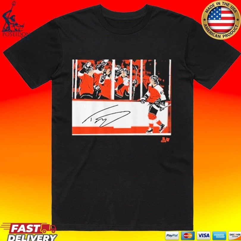 Trevor Zegras Penalty Box Celebration T-shirt