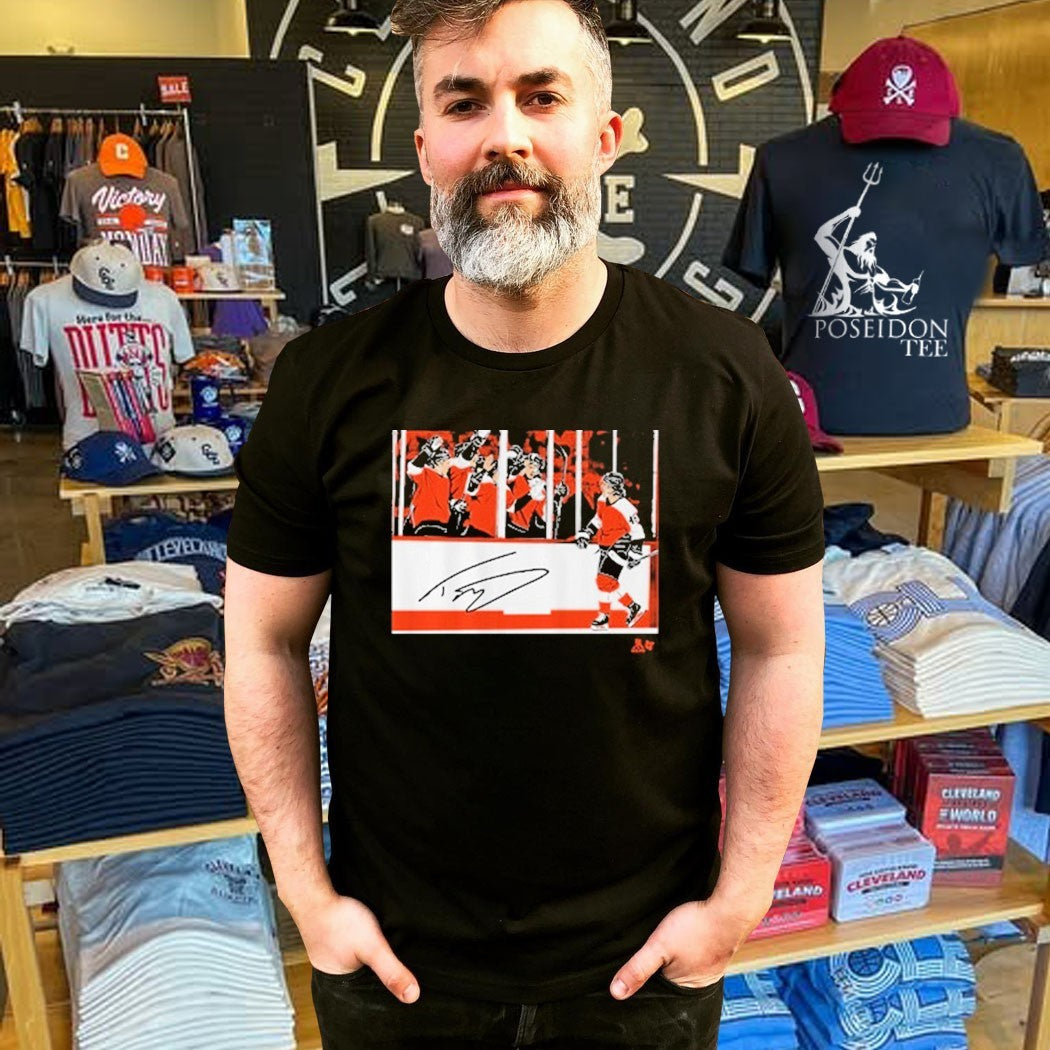 Trevor Zegras Penalty Box Celebration T-shirt