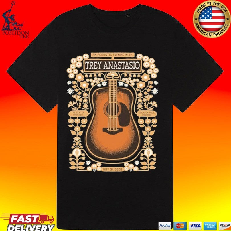 Trey Anastasio Jackson Hole, Wy Tour 2026 T-shirt