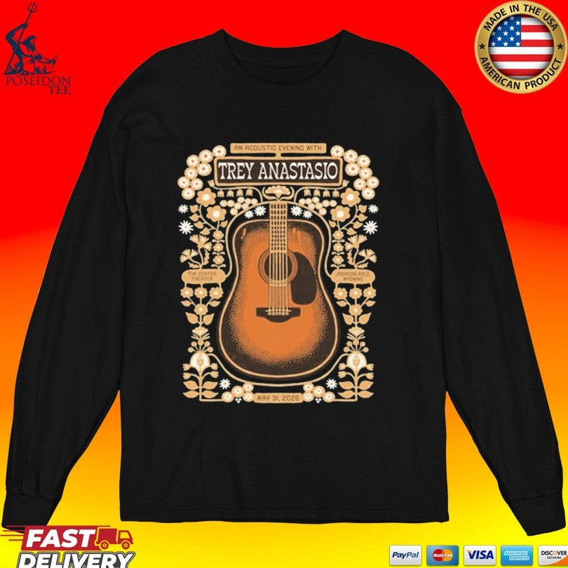 Trey Anastasio Jackson Hole, Wy Tour 2026 T-shirt