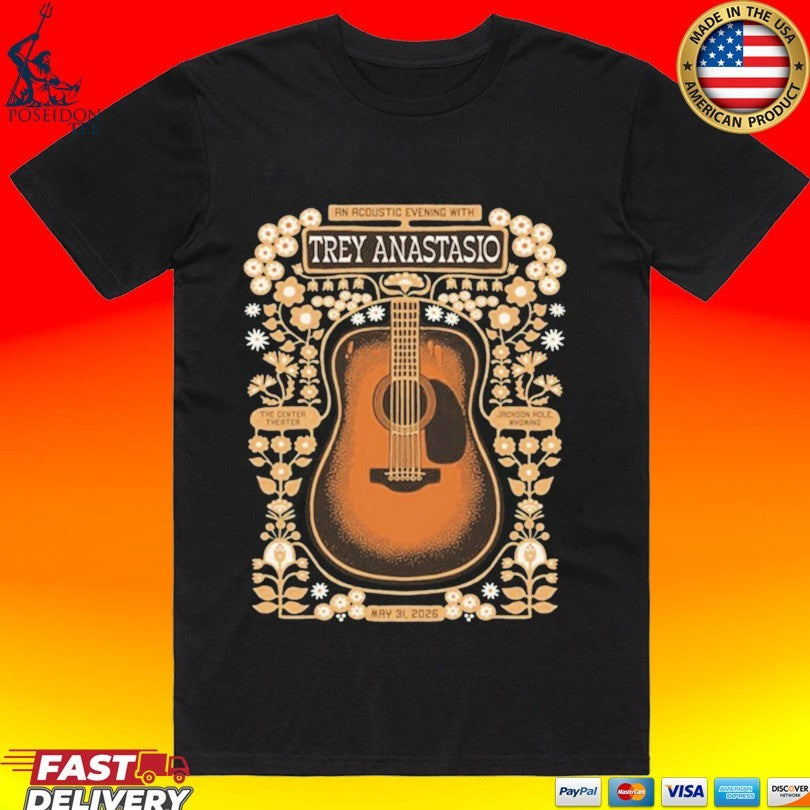 Trey Anastasio Jackson Hole, Wy Tour 2026 T-shirt