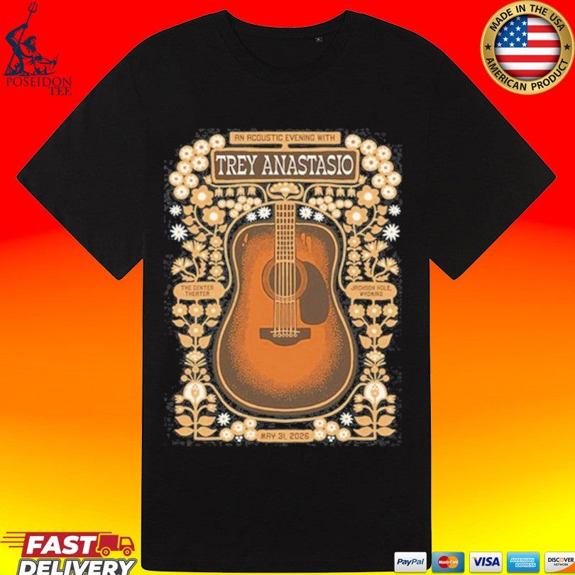 Trey Anastasio Jackson Senior Center Of Jackson Hole May 31 2026 T-shirt