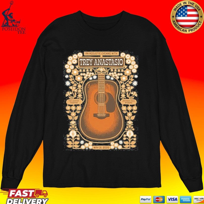 Trey Anastasio Jackson Senior Center Of Jackson Hole May 31 2026 T-shirt