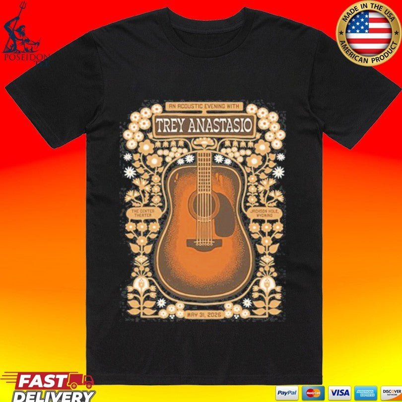 Trey Anastasio Jackson Senior Center Of Jackson Hole May 31 2026 T-shirt