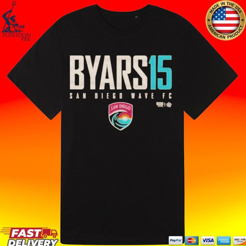 Trinity Byars San Diego Wave Fc Elite Wht T-shirt