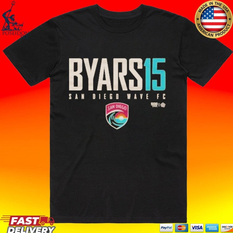 Trinity Byars San Diego Wave Fc Elite Wht T-shirt
