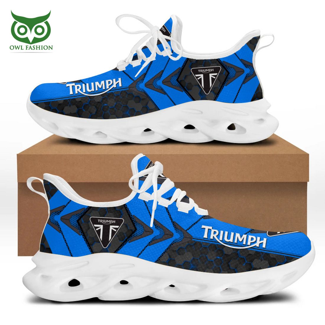 Triumph Blue Arrow Black Max Soul Sneakers