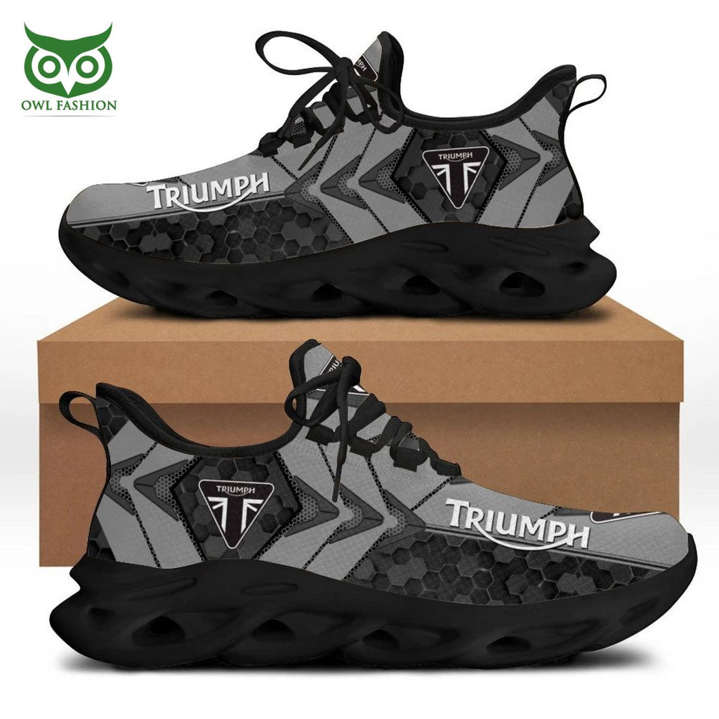 Triumph Gray Arrow Black Max Soul Sneakers