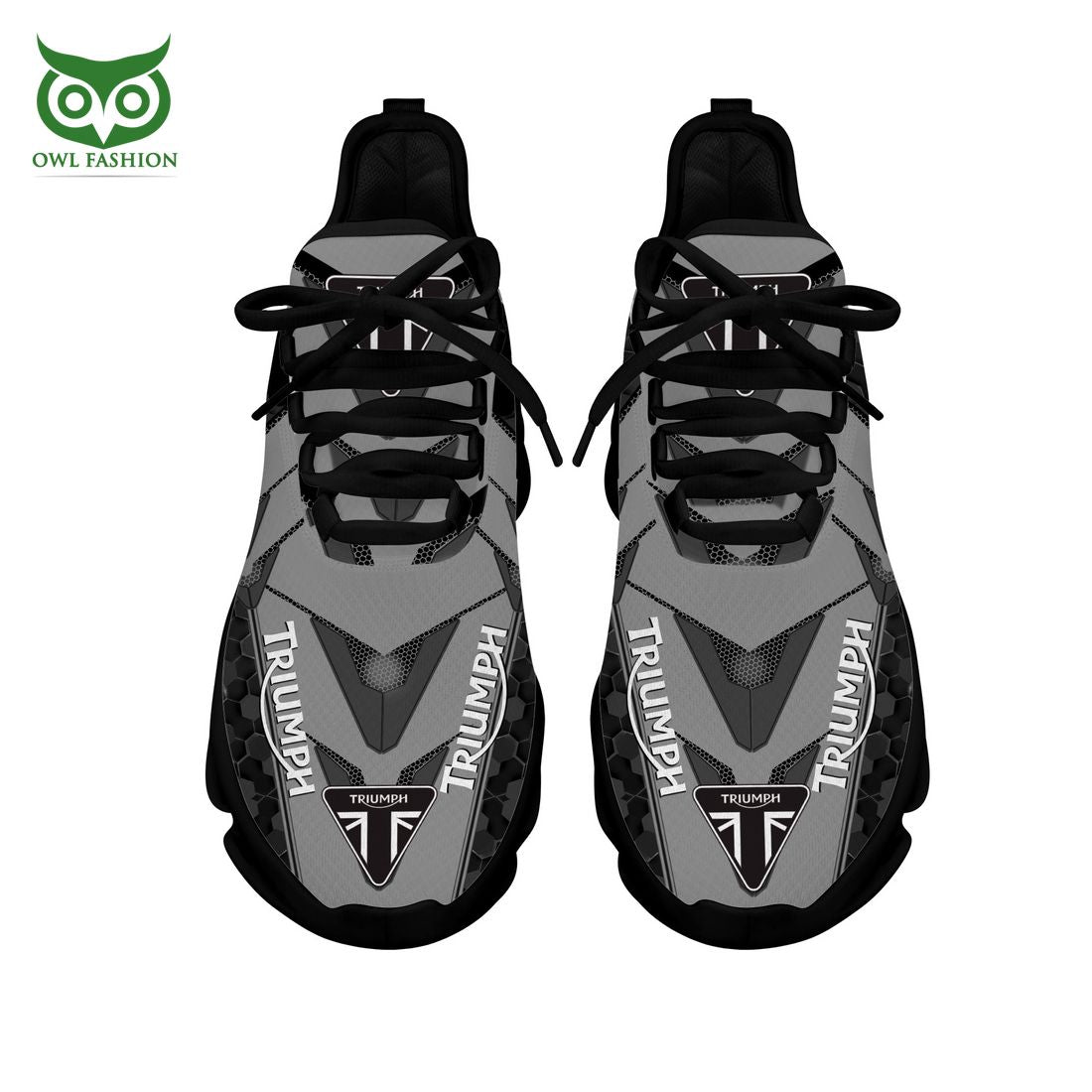 Triumph Gray Arrow Black Max Soul Sneakers