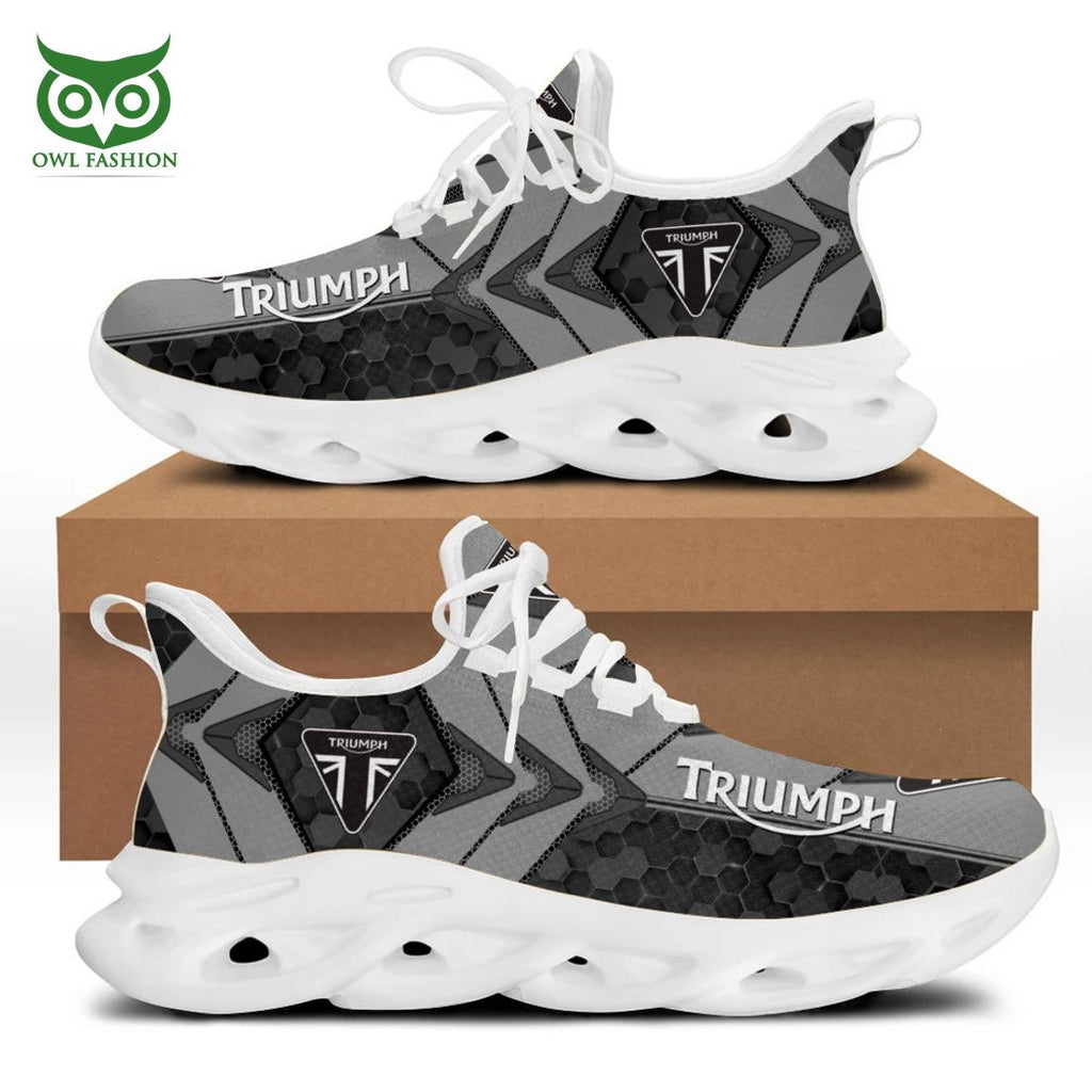 Triumph Gray Arrow Black Max Soul Sneakers