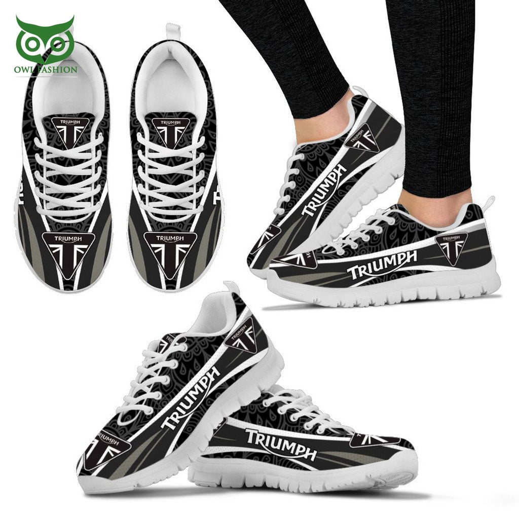 Triumph Motorcycles Black Limited NAF Air Force 1 Shoes
