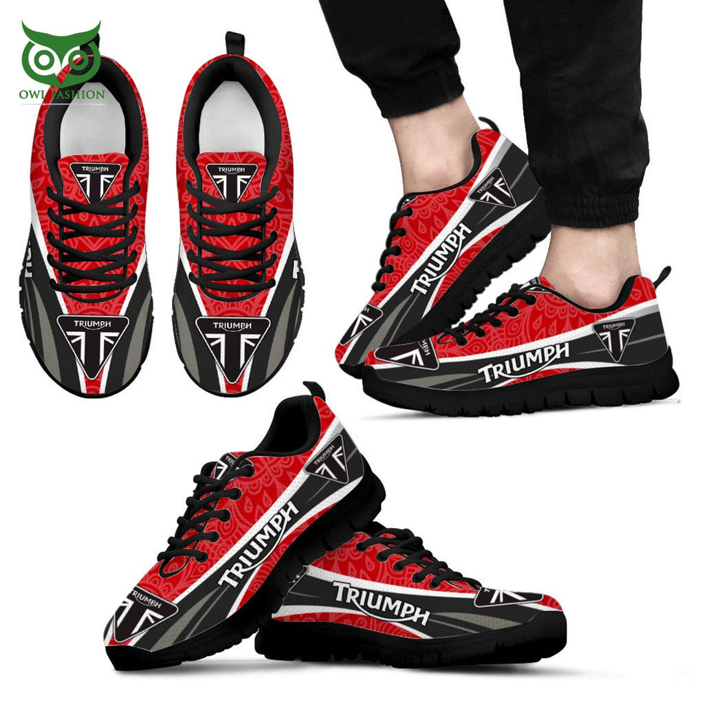 Triumph Motorcycles Red Limited NAF Air Force 1 Shoes