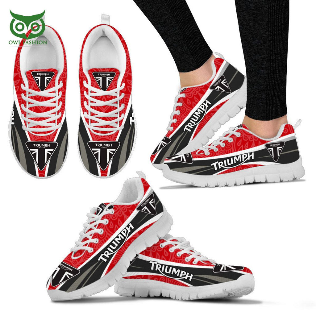 Triumph Motorcycles Red Limited NAF Air Force 1 Shoes