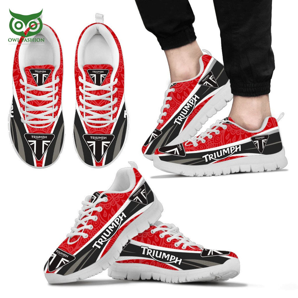 Triumph Motorcycles Red Limited NAF Air Force 1 Shoes