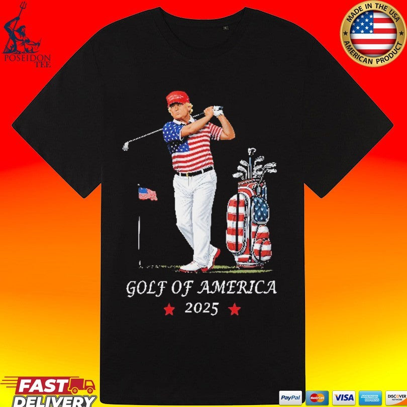 Trump Golf Of America 2025 T-shirt