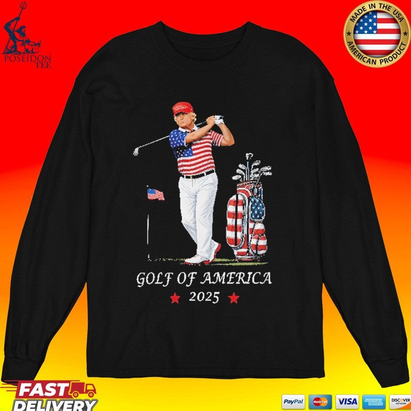 Trump Golf Of America 2025 T-shirt