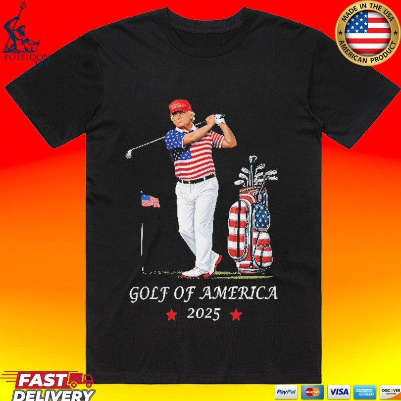 Trump Golf Of America 2025 T-shirt