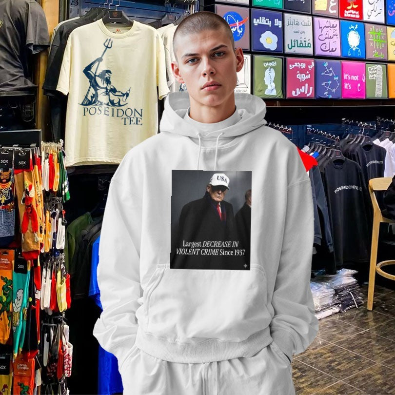 Trump Largest Decrease In Violent Crime Since 1937 T-shirt