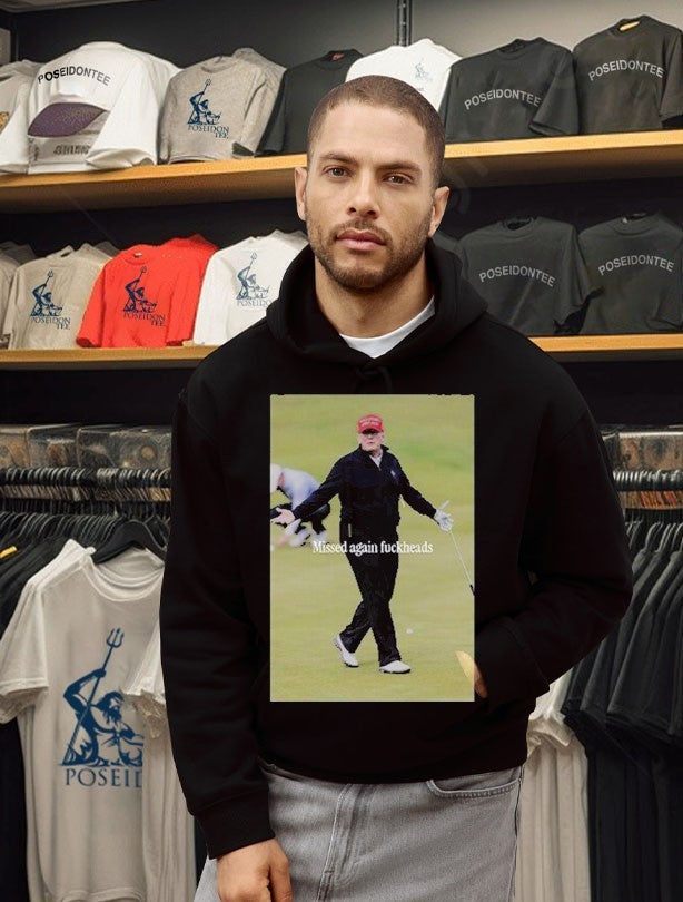 Trump Missed Again Fuckheads Cole Thomas Allen T-shirt