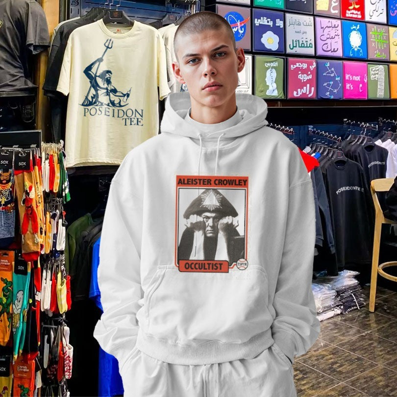 Tsptr Aleister Crowley Occultist Baseball Raglan T-shirt