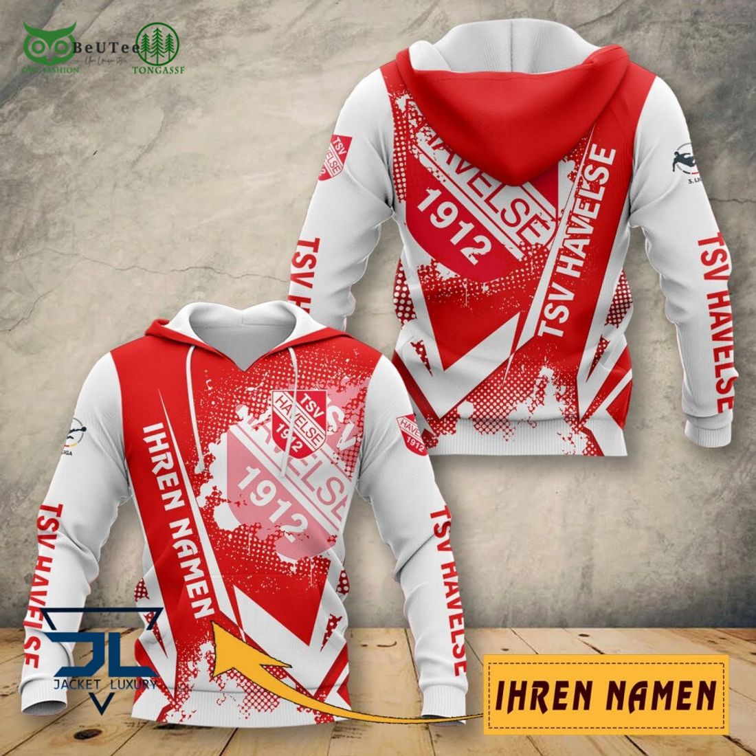 TSV Havelse Iheren Namen AOP 3D Shirt Full