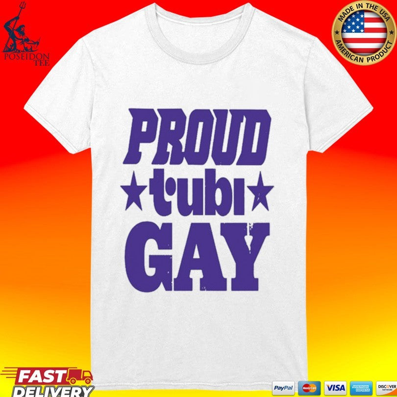 Tubi Proud Gay Star T-shirt