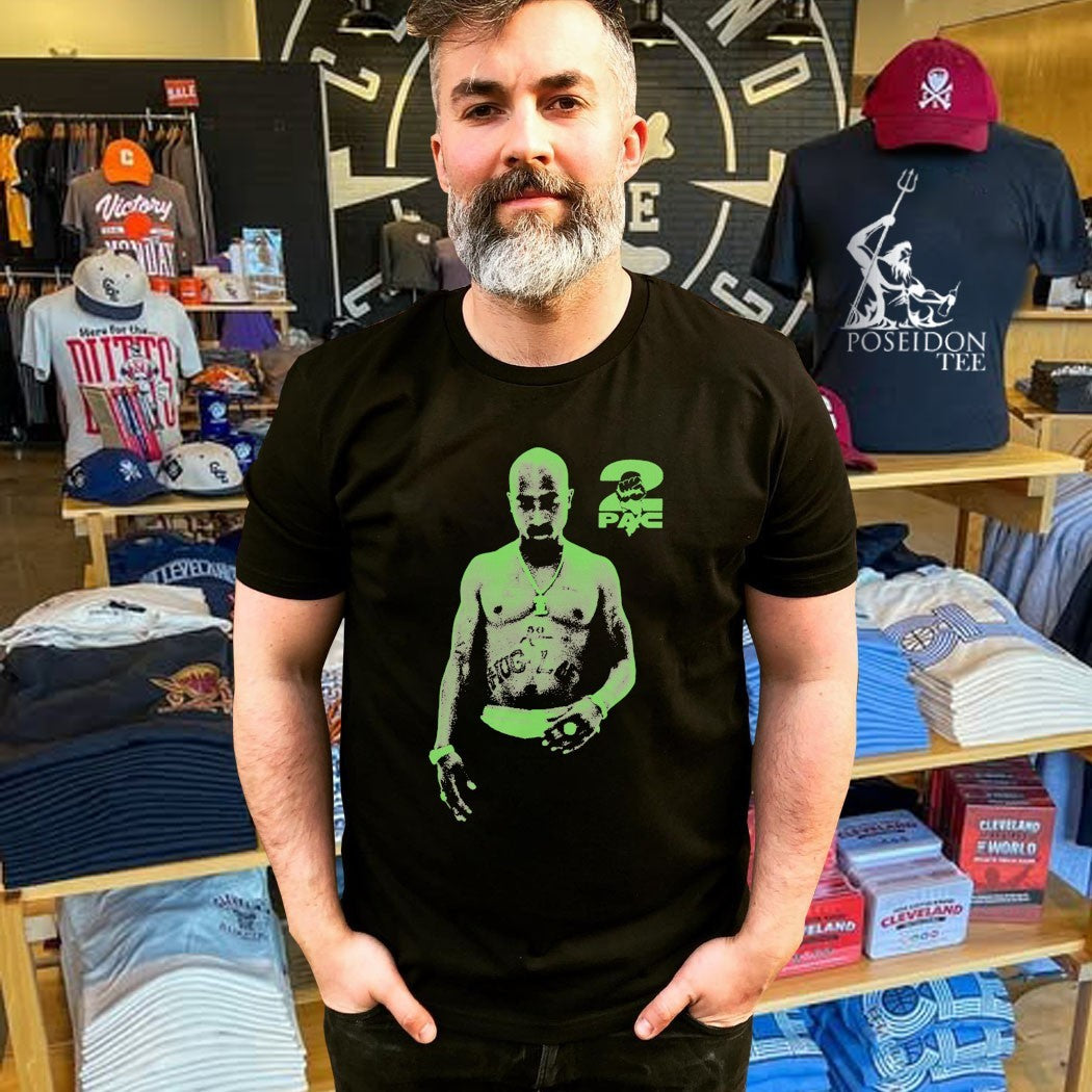 Tupac Shakur 2pac Thug Life Neon T-shirt