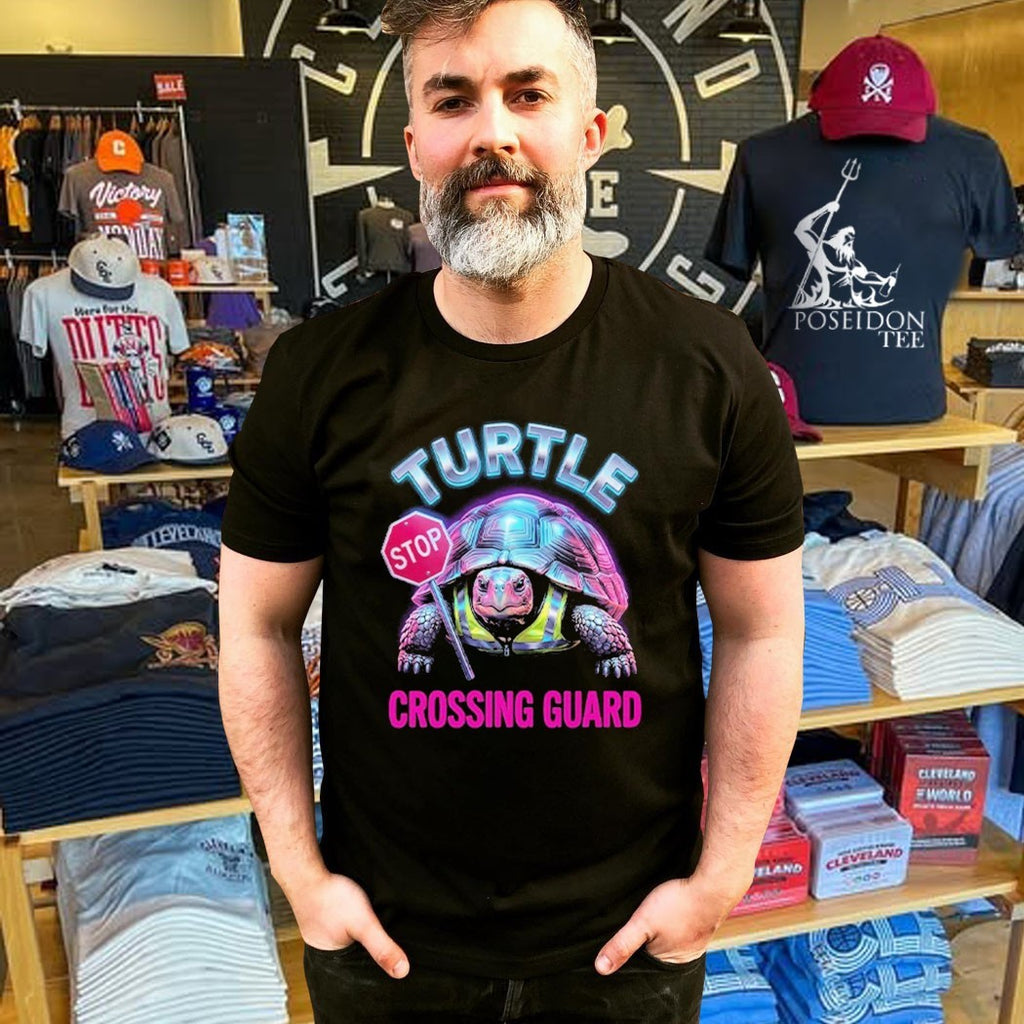 Turtle Stop Crossing Guard T-shirt