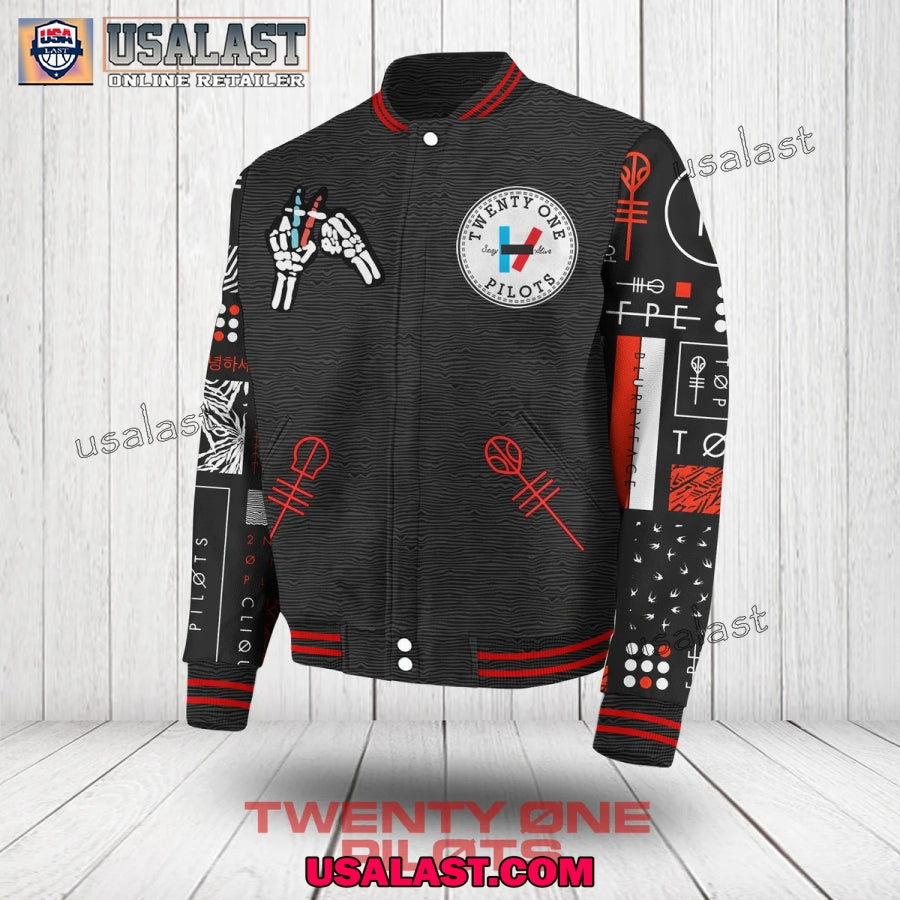 Twenty One Pilots Premium Baseball Jacket