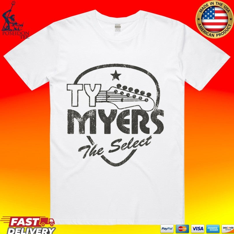 Ty Myers The Select Guitar Pick T-shirt