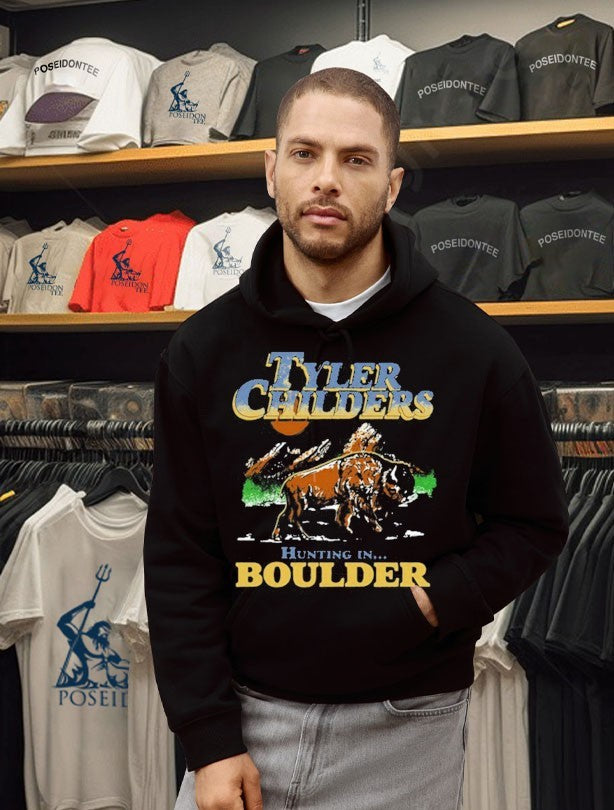 Tyler Childers Hunting In Boulder Oregon T-shirt