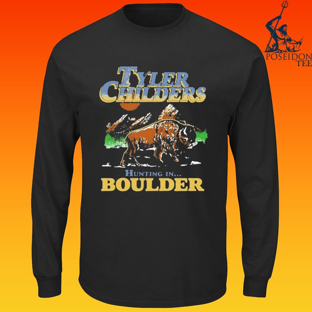 Tyler Childers Hunting In Boulder Oregon T-shirt
