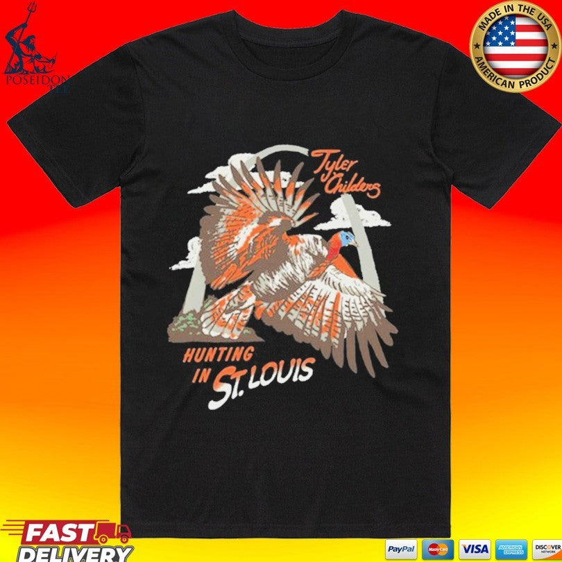 Tyler Childers Hunting In St. Louis Missouri Event T-shirt