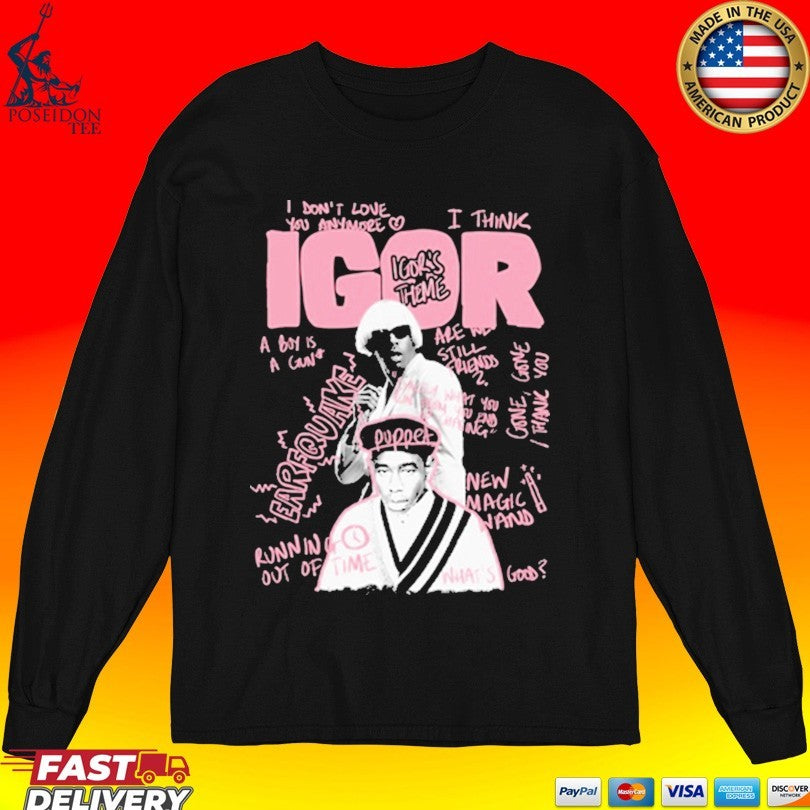 Tyler The Creator Igor Sketchbook T-shirt