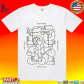 Typographia Life Cycle T-shirt